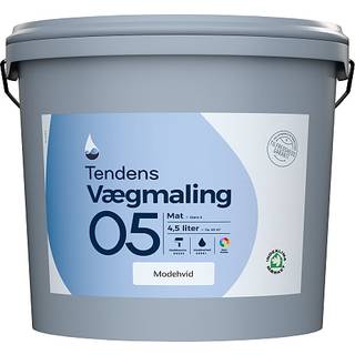Tendens vægmaling mat 5 4.5 liter (På lager i varehus)