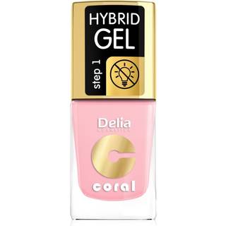Delia Cosmetics Coral Nail Enamel Hybrid Gel Gel neglelak Skygge 04 11 ml - 11 ml