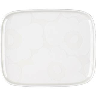 Marimekko Unikko tallerken 12x15 cm White