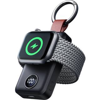 Joyroom JR-WQW01 2000mAh Wireless Smartwatch Charger (black)