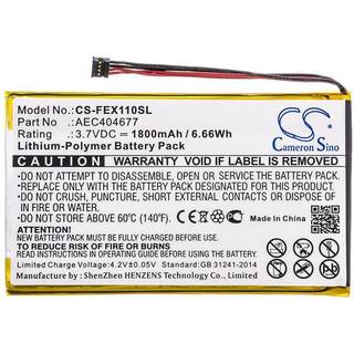 Batteri til Fiio forstærker FX1221 - 3,7V