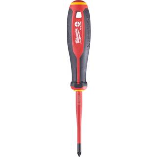 Milwaukee Tri-Lobe VDE Skruetrækker 3-sidet krængningsstabilisatorhåndtag PZ/ SL1 x 80 mm