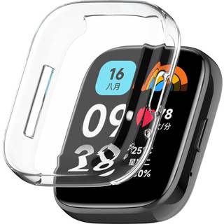 Xiaomi Redmi Watch 3 Active Fleksibelt Plastik Cover - Gennemsigtig