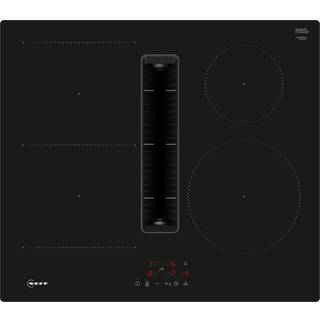 Neff V56NBS1L0 kogeplade Sort Indbygget 60 cm Zone induktionskogeplade 4 zone(s) Indbygget hætte