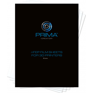 PrimaCreator nFEP Film for 3D Printere - 200 x 270 mm - 2-Pakke
