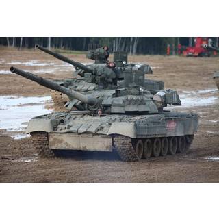 Russian T-80UE-1 MBT