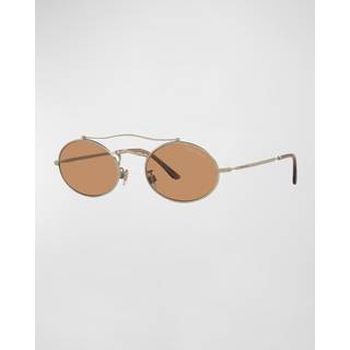Giorgio Armani Giorgio Armani AR 115SM 300253 51 Solbriller Mænd Guld - Matte Pale Gold - 51mm