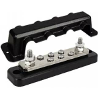 Klemrække Victron Busbar, 6 x M5 + 2 x M8, 250 A, med låg