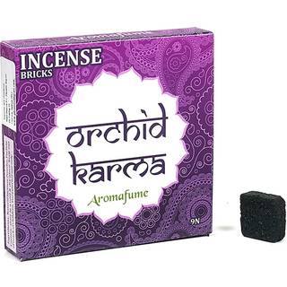 Aromafume Røgelsesterninger Orchid Karma - 9 stk.