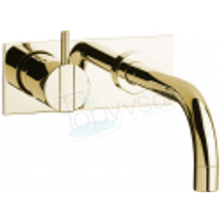 Vola håndvaskbatteri 112 med 160 mm tud - i Messing