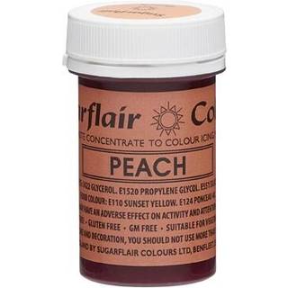 Sugarflair Pastafarve, Peach - 25g