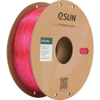 eSUN eTPU 1.75 mm 1 kg - Gennemsigtig Pink