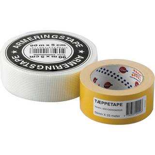Tæppetape Dobbeltklæbende - Flügger 50 mm x 25 m