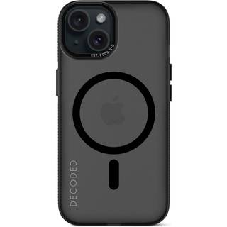 Decoded iPhone 15 Clear Bagside Cover - 100% Genbrugsplast - MagSafe Kompatibel - Gennemsigtig