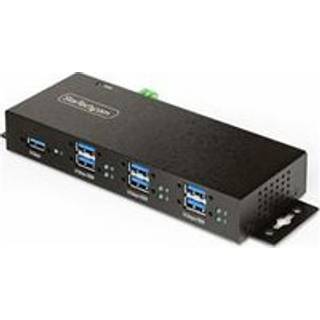 StarTech.com 5G7AINDRM-USB-A-HUB USB hub - USB 3.2 - 7 ports - Sort