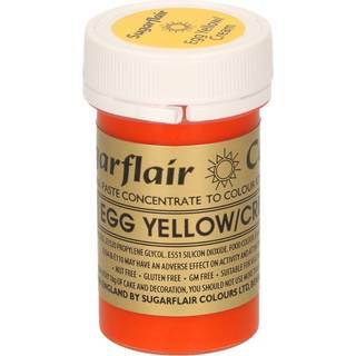 Sugarflair Pastafarve, Egg Yellow/Cream - 25g