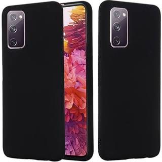Samsung Galaxy S20 FE 5G Liquid Silikone Cover - Sort