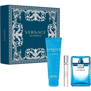 Giftset Versace Man Eau Fraiche Edt 100ml + Edt 10ml + SG 150ml