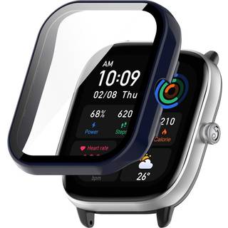 Amazfit GTS 4 Mini Hård Plast Cover m. Indbygget Skærmbeskyttelse - Blå