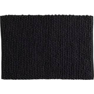 Venture Design Wilmer tæppe Sort 80 x 50 cm