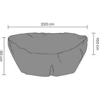 Brafab, Møbelbeskyttelse Sunbed 220x155 cm Premium