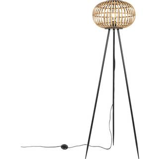 Oriental Tripod Gulvlampe Bambus - Amira