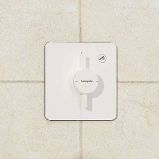 Hansgrohe DuoTurn Q Armatur til indbygning 1 udtag mat hvid