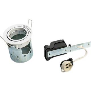 DIOSPOT GU10 hvid blank rund max 5W LED