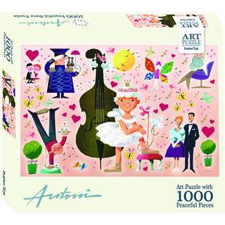 Ib Antoni - Art Puslespil - Ballerina - 1000 brikker - FSC