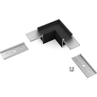 Profilsamler LINEA20 90DEG - Sort