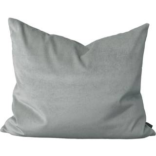 Mimou Focus Recycling Linen/velvet Pude 50x60 Cm - Pyntepuder & Betræk Polyester Grå - CUL870