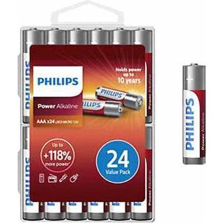 Philips Powerlife AAA-batterier 24-pak