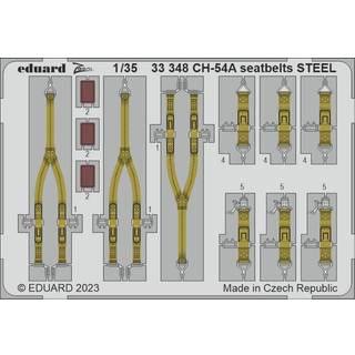 CH-54A seatbelts STEEL 1/35 ICM