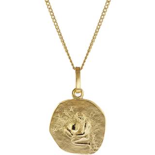 trendor 15022-02 Kinder-Halskette mit Sternzeichen Wassermann 333/8K Gold