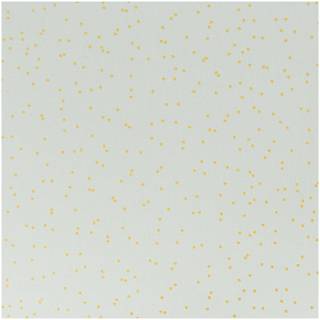 Stoff Punkte mint-gold 140cm - Mint, Gold