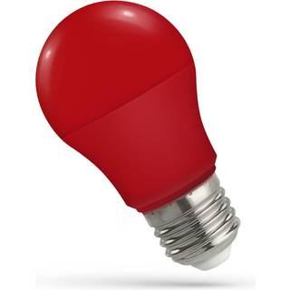 Spectrum LED Rød E27 LED-pære 4,9W WOJ14605
