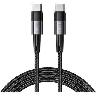 Tech-Protect Ultraboost USB-C til USB-C Kabel 1000W/5A 2m - Sort