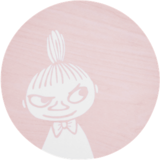 Muurla Moomin glasbrikker Ø10 cm Little My