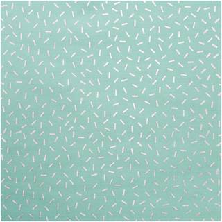 Druckstoff Striche mint 140cm beschichtet - Grün