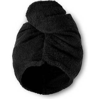 Catherine Lansfield Catherine Lansfield Black Quick Dry 100% Cotton 2 Pack Turbie Head/Hair Towel