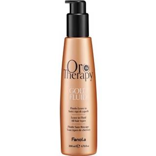 Fanola Oro Therapy Gold Fluid Hårlotion Med 24 karat guld 200 ml - 200 ml