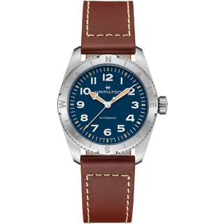 Hamilton H70225540 Herrenarmbanduhr Khaki Field Expedition Auto Braun/Blau