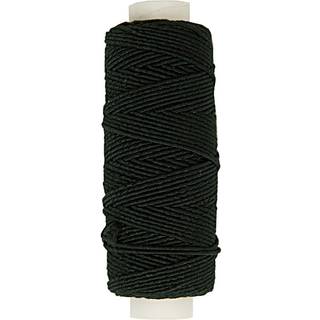 Elastic Nähfaden schwarz 20m - Schwarz