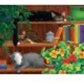 SunSout Inc - T?nk p? det to gange - 500 PC Jigsaw -puslespil af kunstner: Linda Elliott - F?rdig st?rrelse 18 """" X 24 """" - MPN# 31602