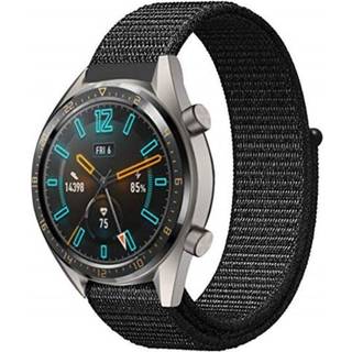 Huawei Watch GT / Watch 2 Pro / Watch Magic 22mm nylon urrem - sort