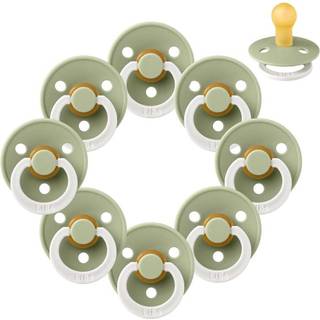 BIBS Rund Colour Sut - Sampak - 8 stk. - Str. 1 - GLOW - Sage