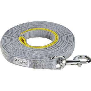 Sporline m/løkke flad 5 m grå/gul