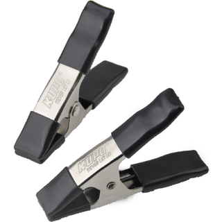 Kupo KCP-354-BK 4" Steel Spring A Clamp 2 Pak Black