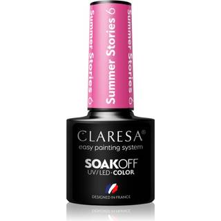 Claresa SoakOff UV/LED Color Summer Stories Gel neglelak Skygge 6 5 g - 5 g