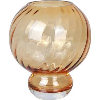 Specktrum Meadow swirl vase - Lille - Amber